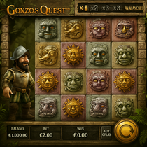 LaraBet - Gonzo's Quest Slot Game - NetEnt