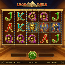 LaraBet - Legacy of Dead Slot Game - Play'n GO