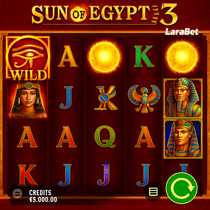 LaraBet - Sun of Egypt 3 Slot Game